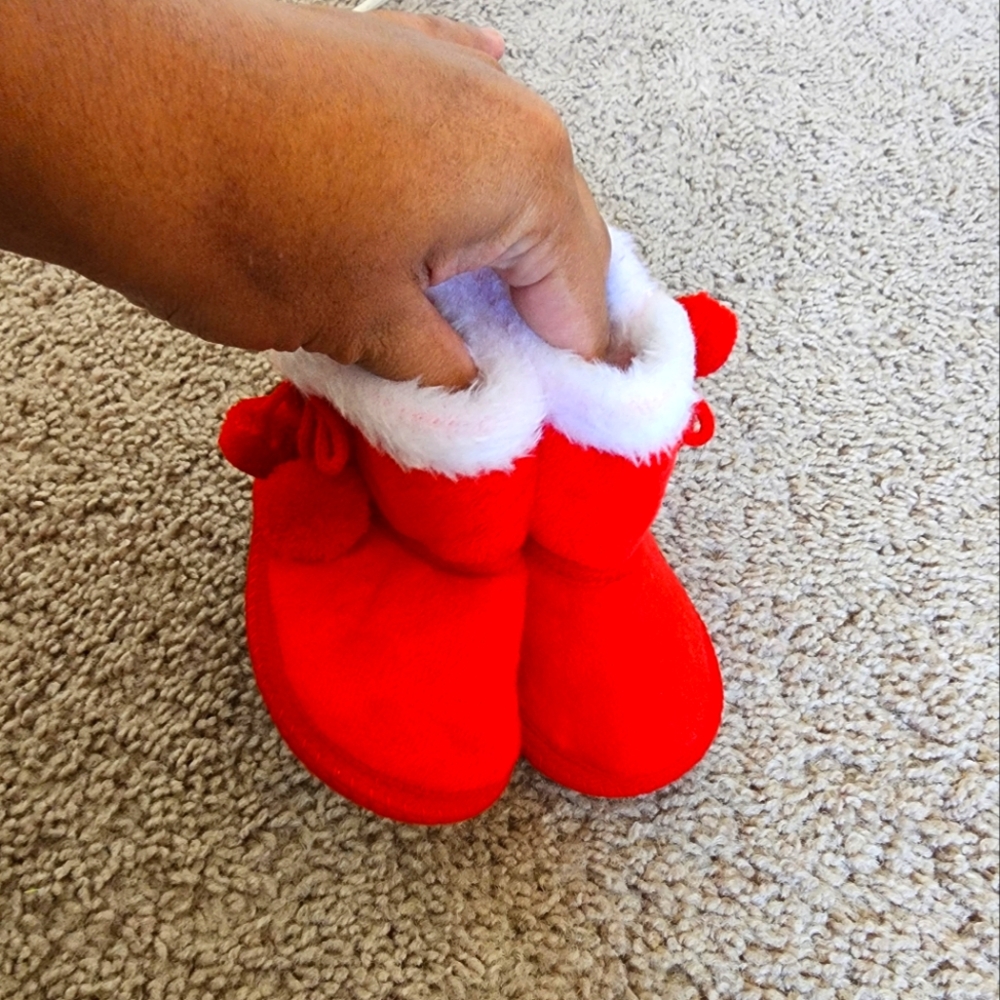 Baby Winter/Christmas  Booties